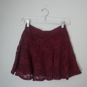 A&F Lace Skirt